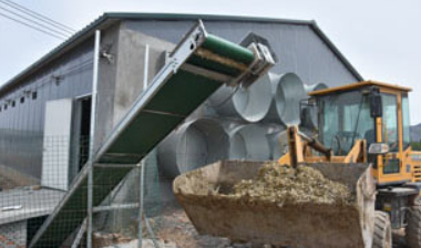 Environmental management of manure using a manure removal belt