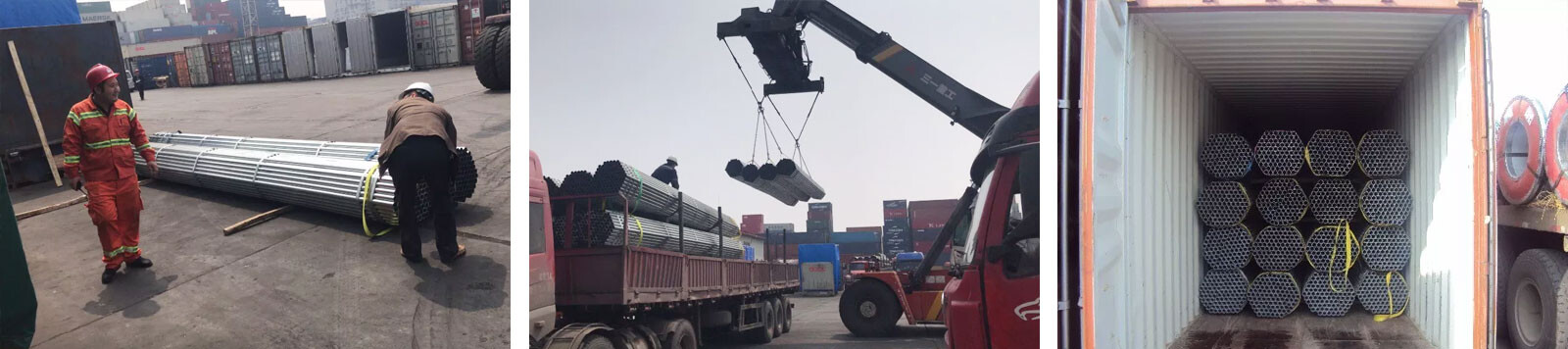 Galvanized steel pipe