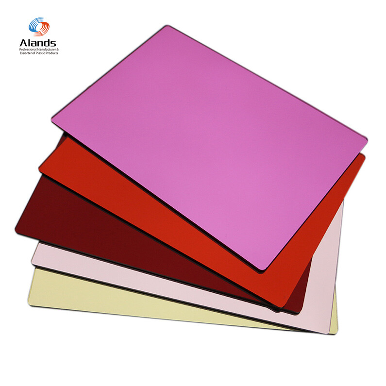 Todos los colores personalizados Espejo Acrílico Hoja