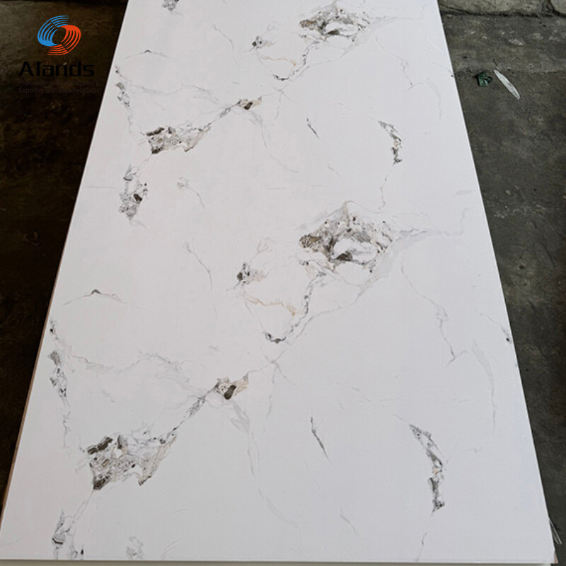 Precio ultravioleta del tablero del panel de pared del pvc del color del mármol de la hoja del plástico 3m m de la prenda impermeable del nuevo diseño