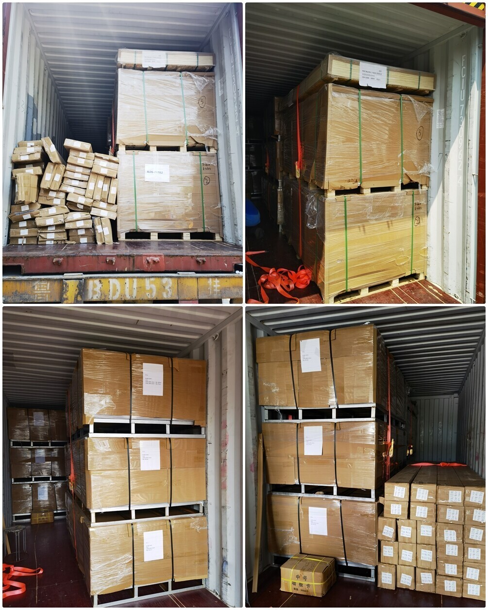 Container of Acrylic and PVC Boards