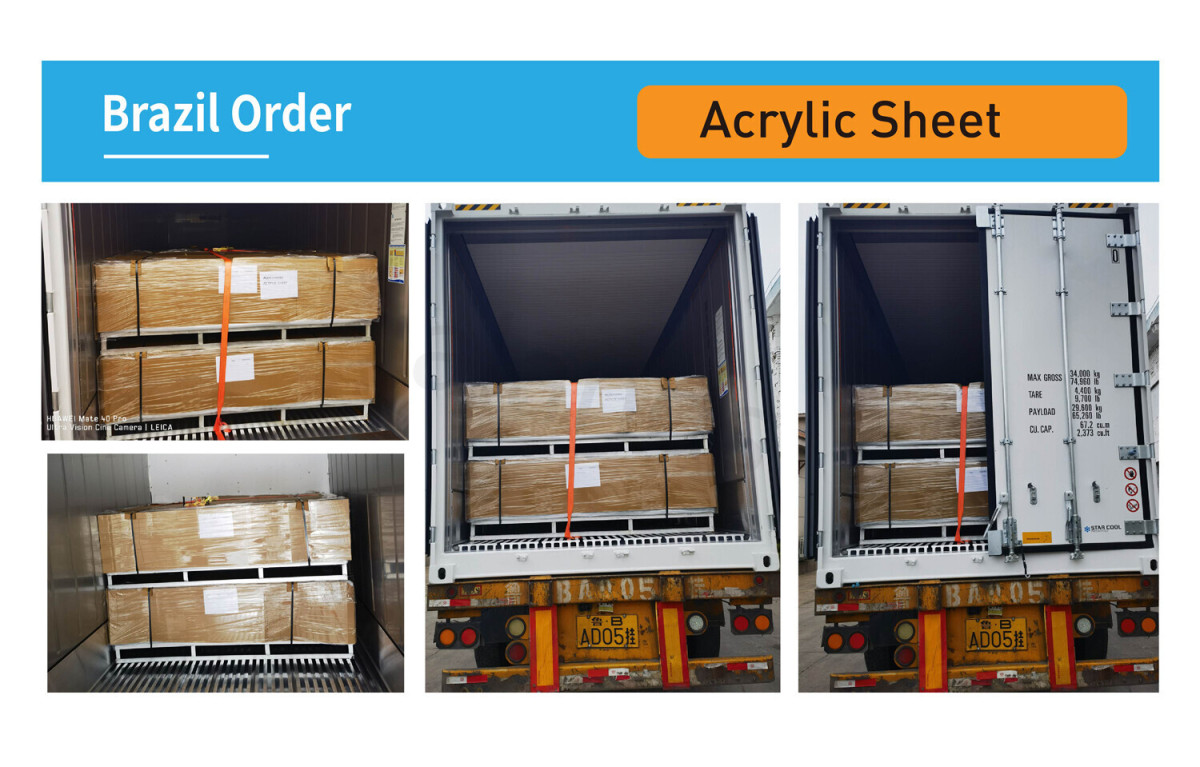 4x8 ft Clear Acrylic Sheets Successfully Shipped 4x8 ft Clear Acrylic Sheets Successfully Shipped