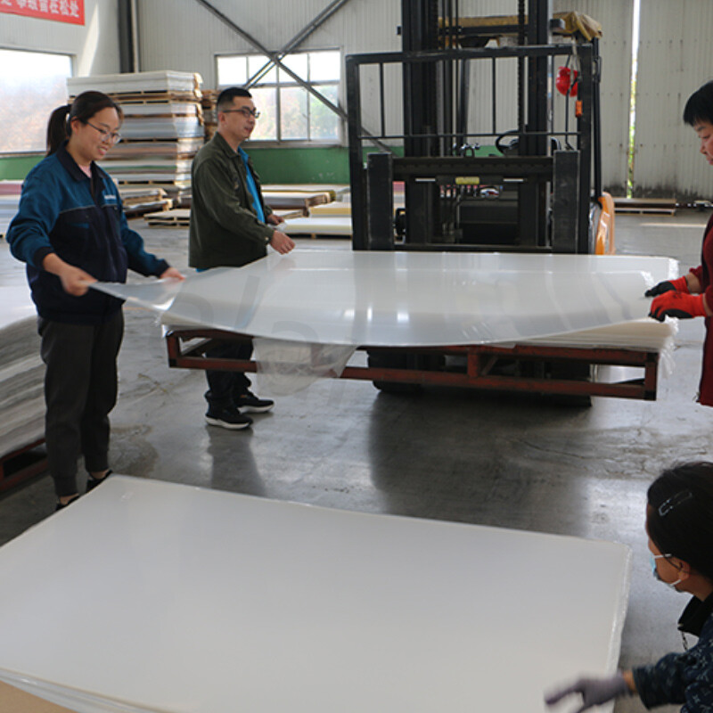  4x8 Acrílico Hoja 1/4 Pulgada | Transparencia Panel de plexiglás