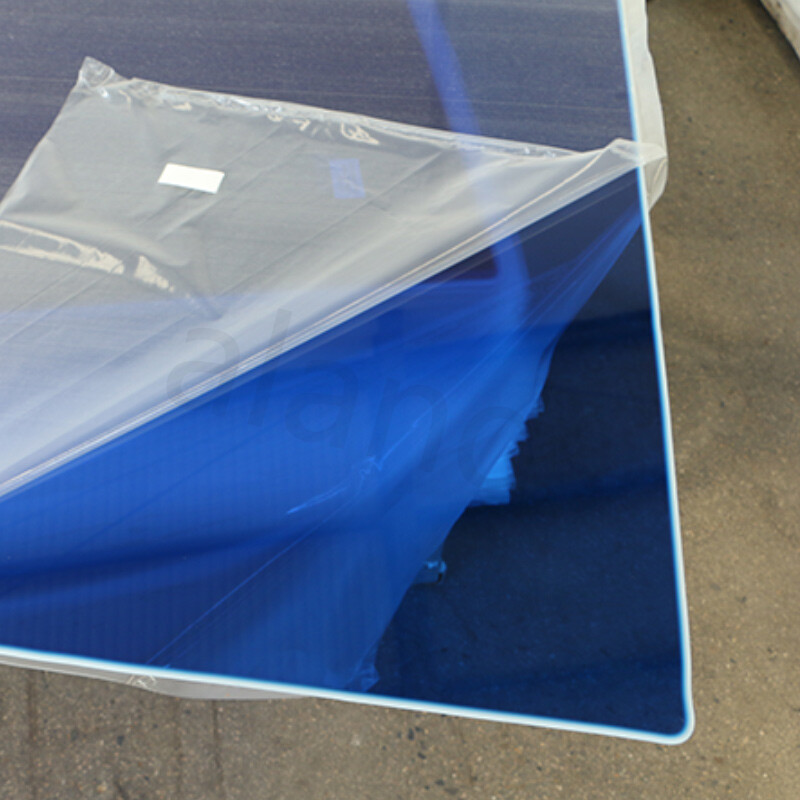 Lámina acrílica azul - Alta transparencia Personalizable