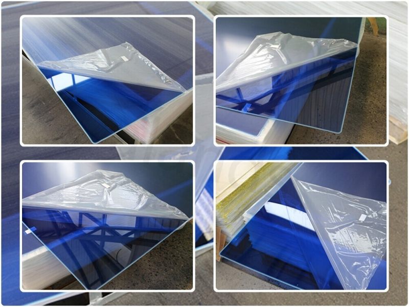 Bule clear perspex sheet (2)