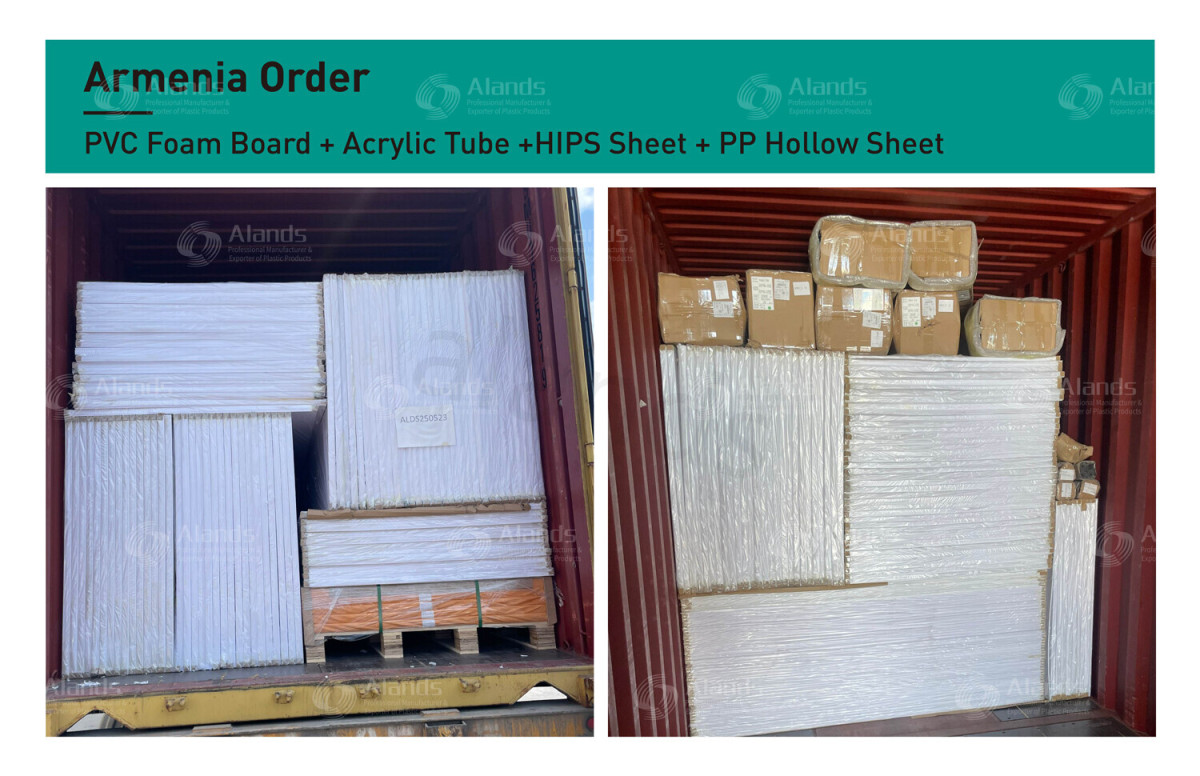 Diverse Plastic Materials Shipped