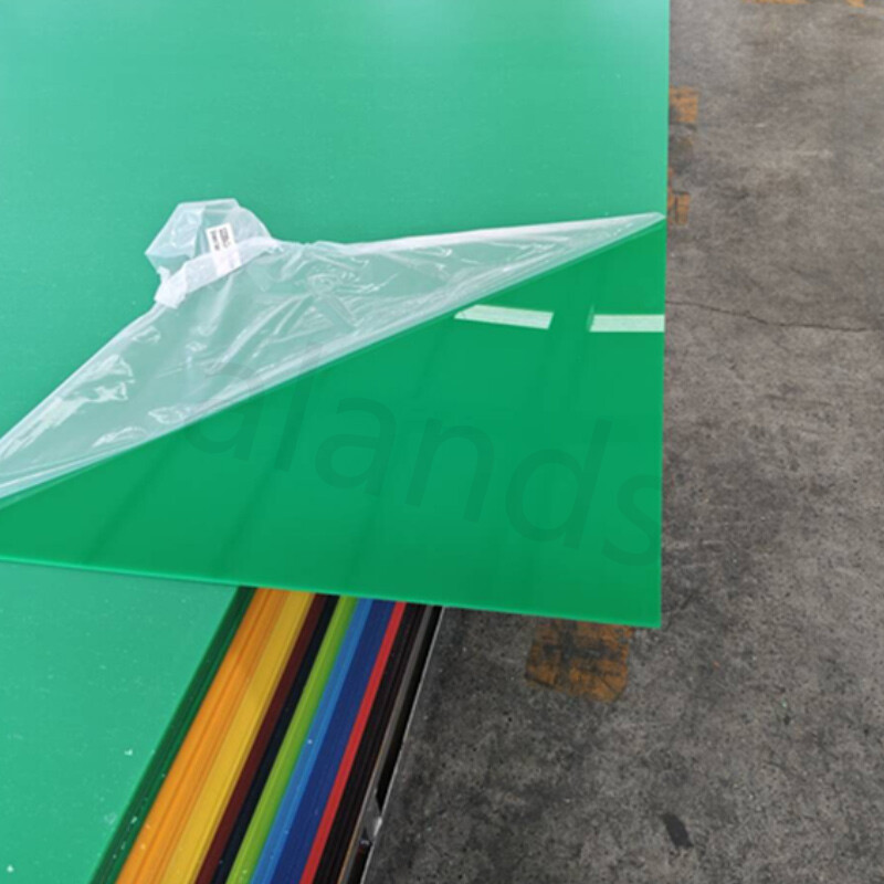 Lámina Acrílica Verde – Grado Industrial, Tamaños Personalizados y Suministro al por Mayor