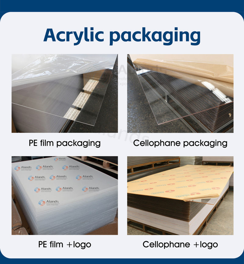 Acrylic Sheet Packaging Types and Protective Film Options Acrylic Sheet Packaging Types and Protective Film Options