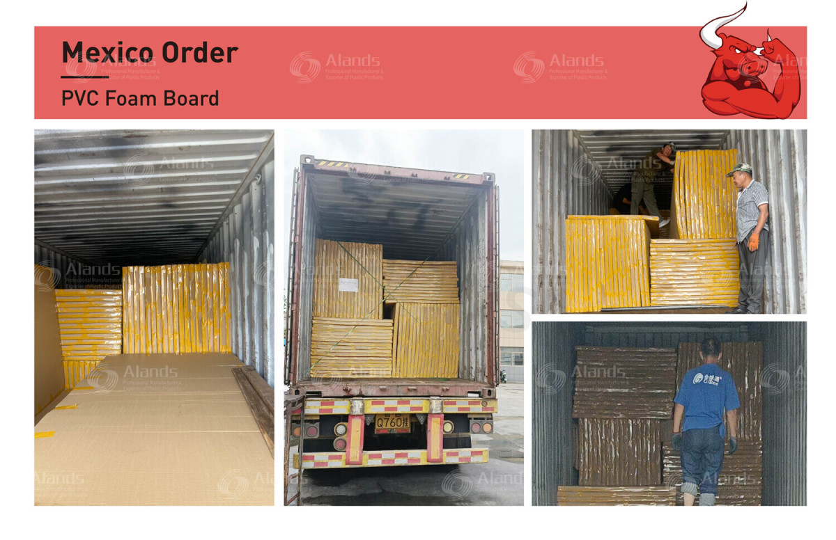 Mexico Order – PVC Foam Board Shipment by Alands Mexico Order – PVC Foam Board Shipment by Alands