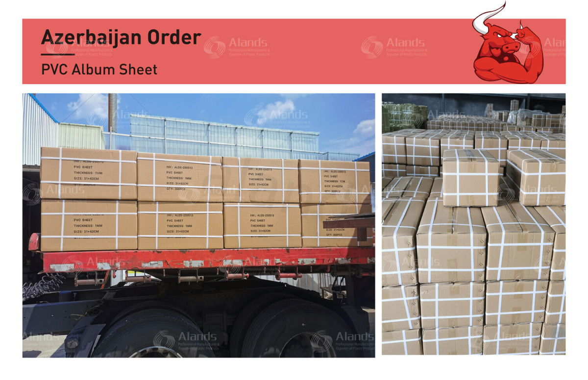 PVC Album Sheet Loading for Azerbaijan Export Order