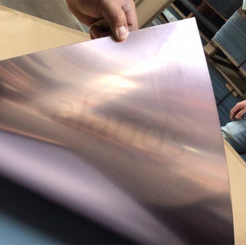 8 pies X 4 pies Espejo acrílico plateado Espejo dorado Lámina de espejo acrílico