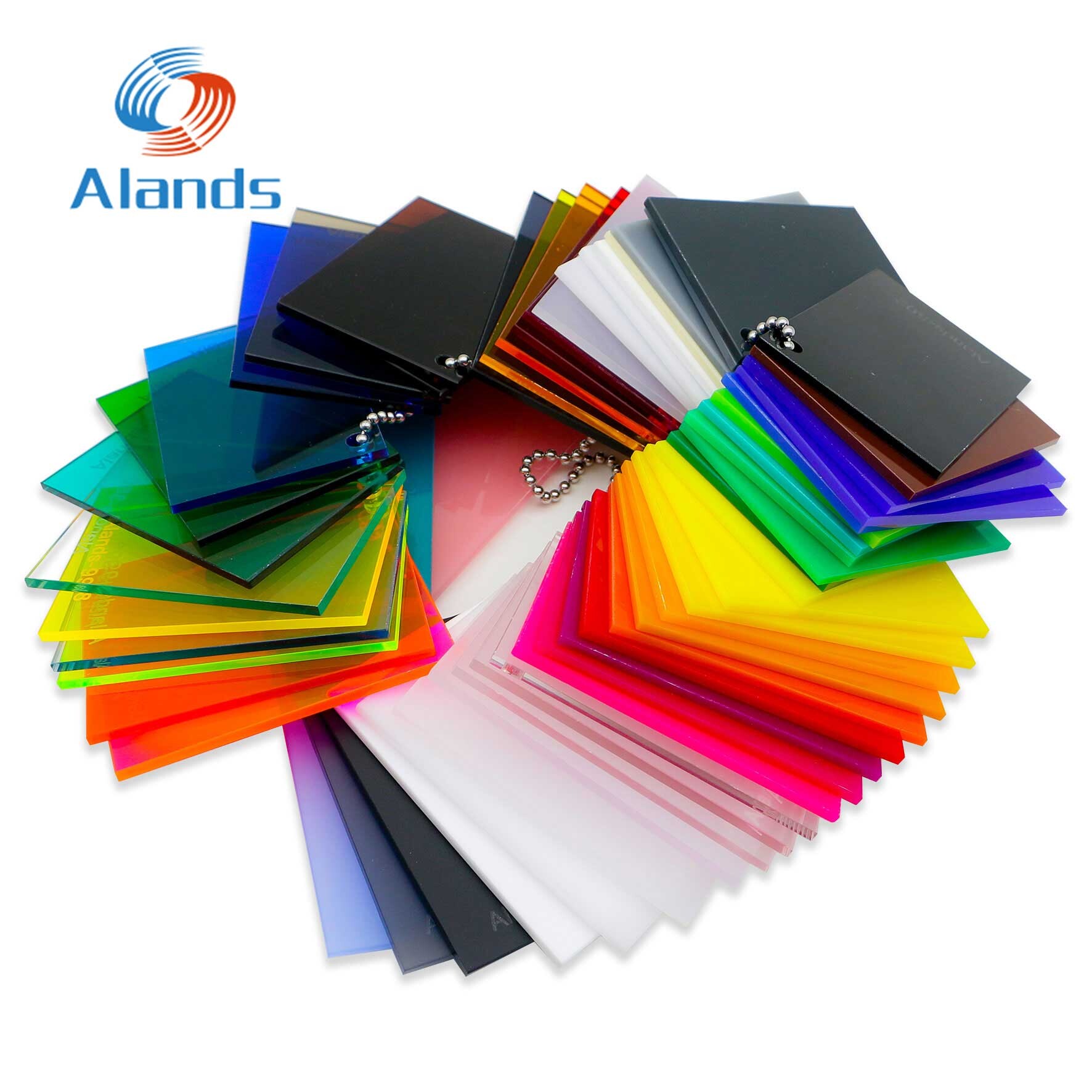 جميع الألوان 4'x8' 4'x6' 6'x8' ورقة أكريليك ملونة