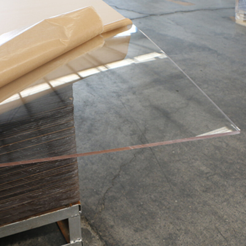 لوح أكريليك 4 × 8 أكريليك 1/2 بوصة - توريد ألواح زجاج شبكي شفاف بالجملة