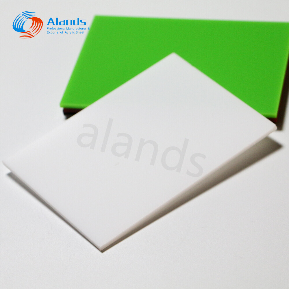 لوح أكريليك أخضر بلوري بلوري