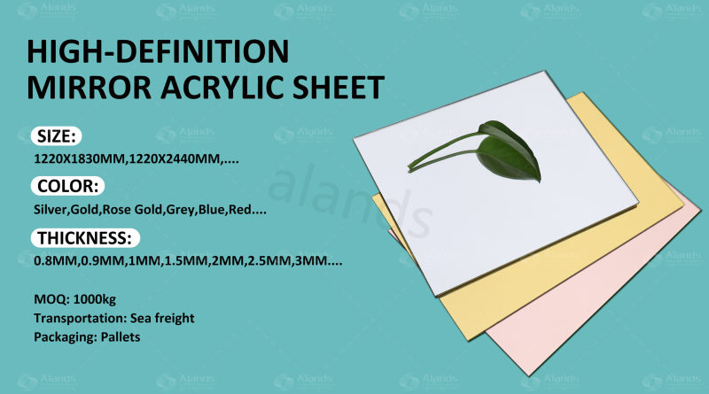 1mm 2mm 3mm 6mm 4×8ft Plastic Mirror Sheet - Details page (1)