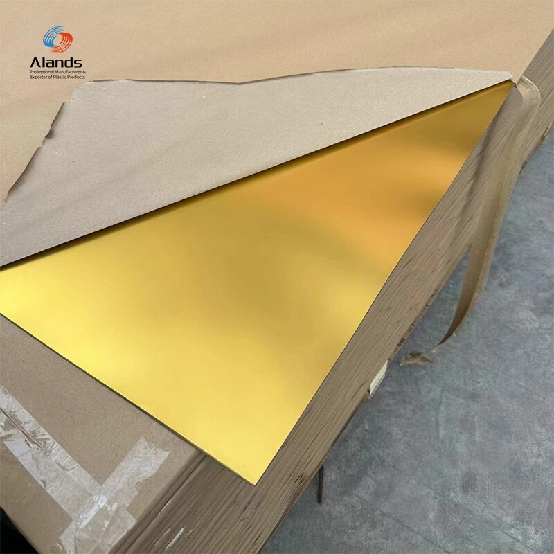 Personnalisez la couleur 1220 x 2440 mm 4' x 8' feuille acrylique miroir