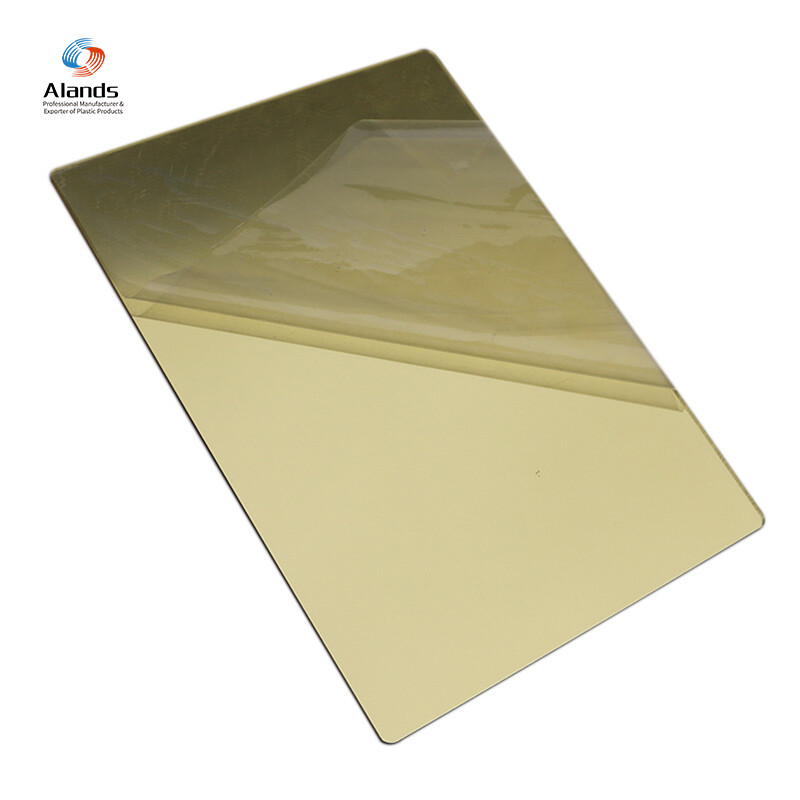 Personnalisez la couleur 1220 x 2440 mm 4' x 8' feuille acrylique miroir