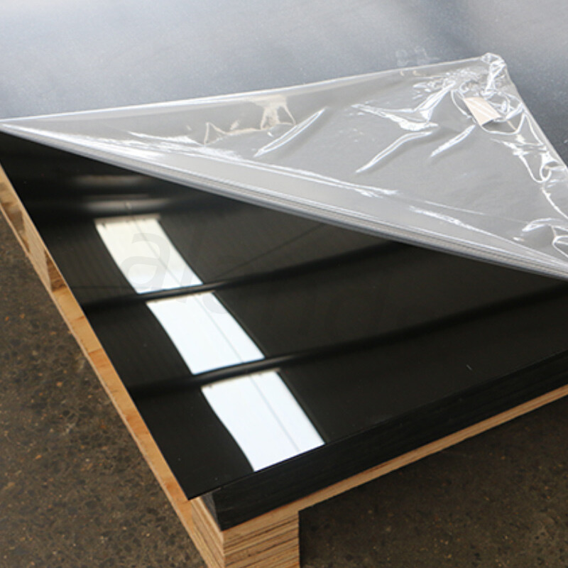 Fabricant en gros de plaques acryliques noires – Brillant élevé, tailles sur mesure, direct d'usine