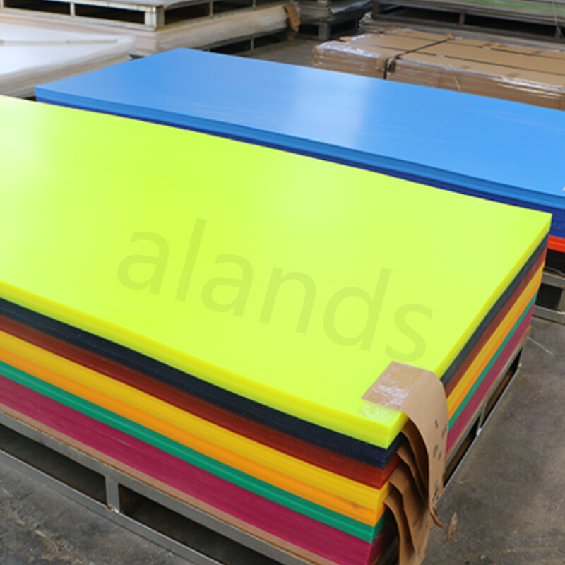 Plaque acrylique verte fluorescente – Panneau plastique haute visibilité, durable et polyvalent