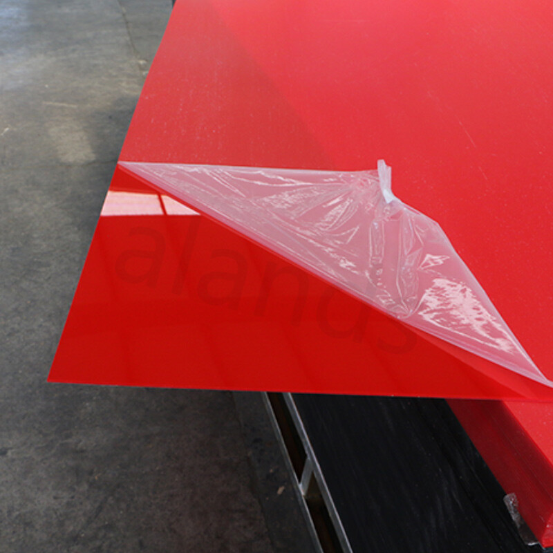 Plaque acrylique rouge – Qualité industrielle, tailles sur mesure & fourniture en gros