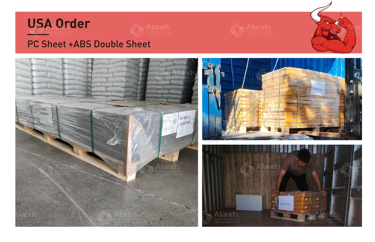 PC Sheet and ABS Double Sheet Export