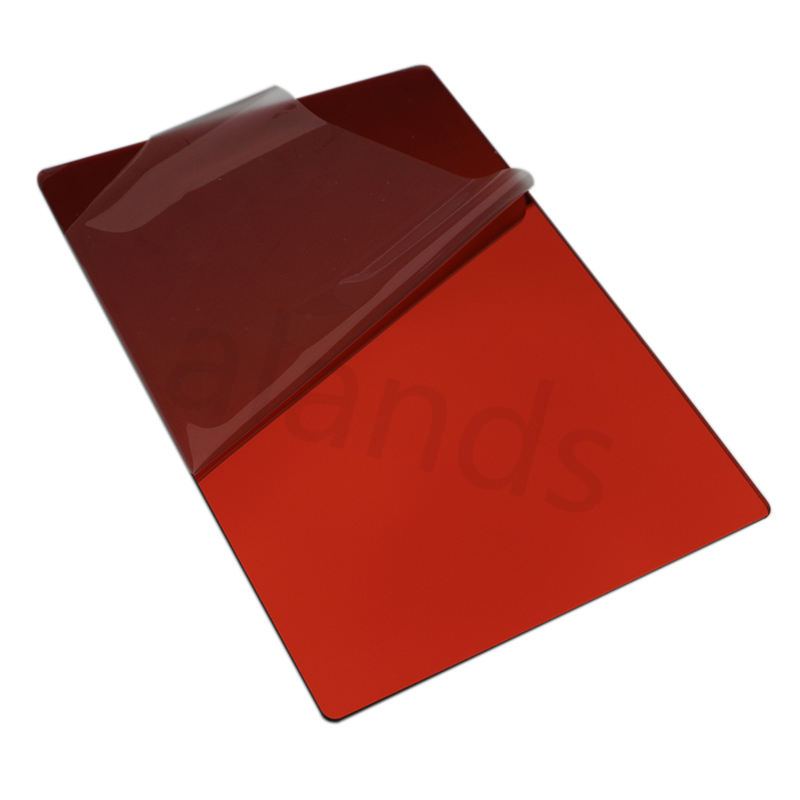 Fabricant de panneau miroir acrylique or clair en vente chaude 4ft x 8ft