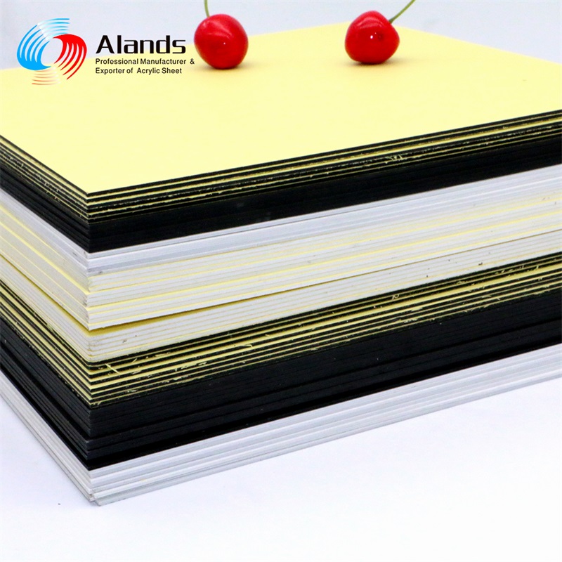 Feuille de PVC autocollante de 0.3mm pour album photo