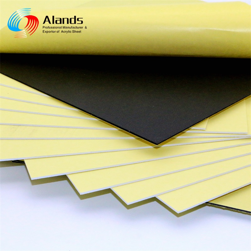 Feuille de PVC autocollante de 0.3mm pour album photo