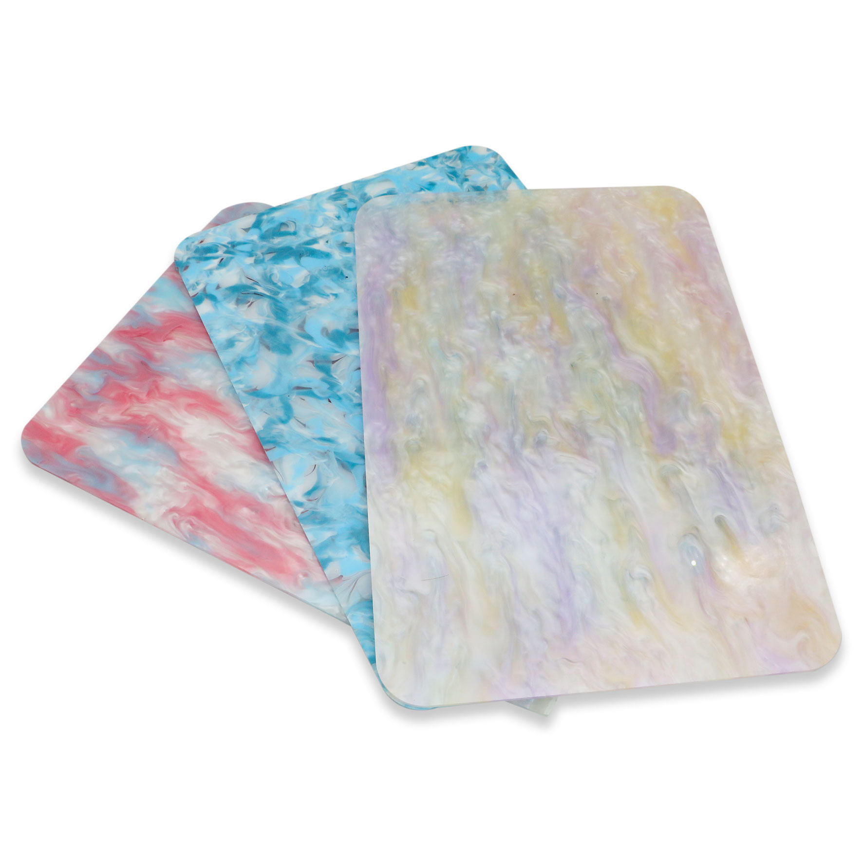 Feuille de marbre acrylique colorée Feuille de marbre acrylique colorée