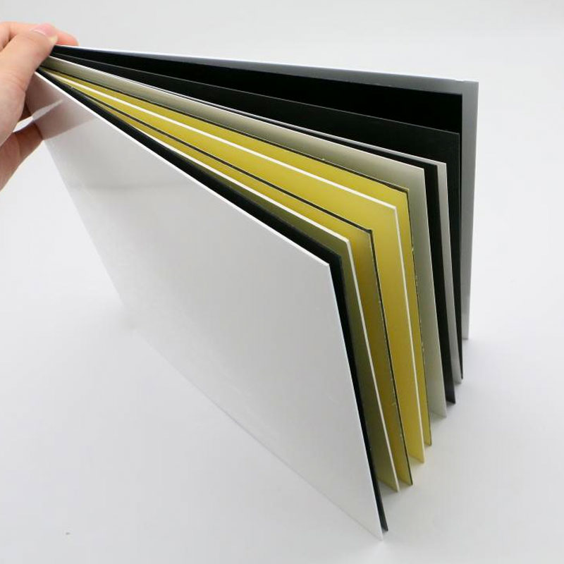Feuille d'album photo en PVC Alands pour livre photo