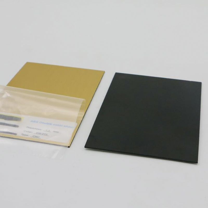 Feuille ABS double couleur