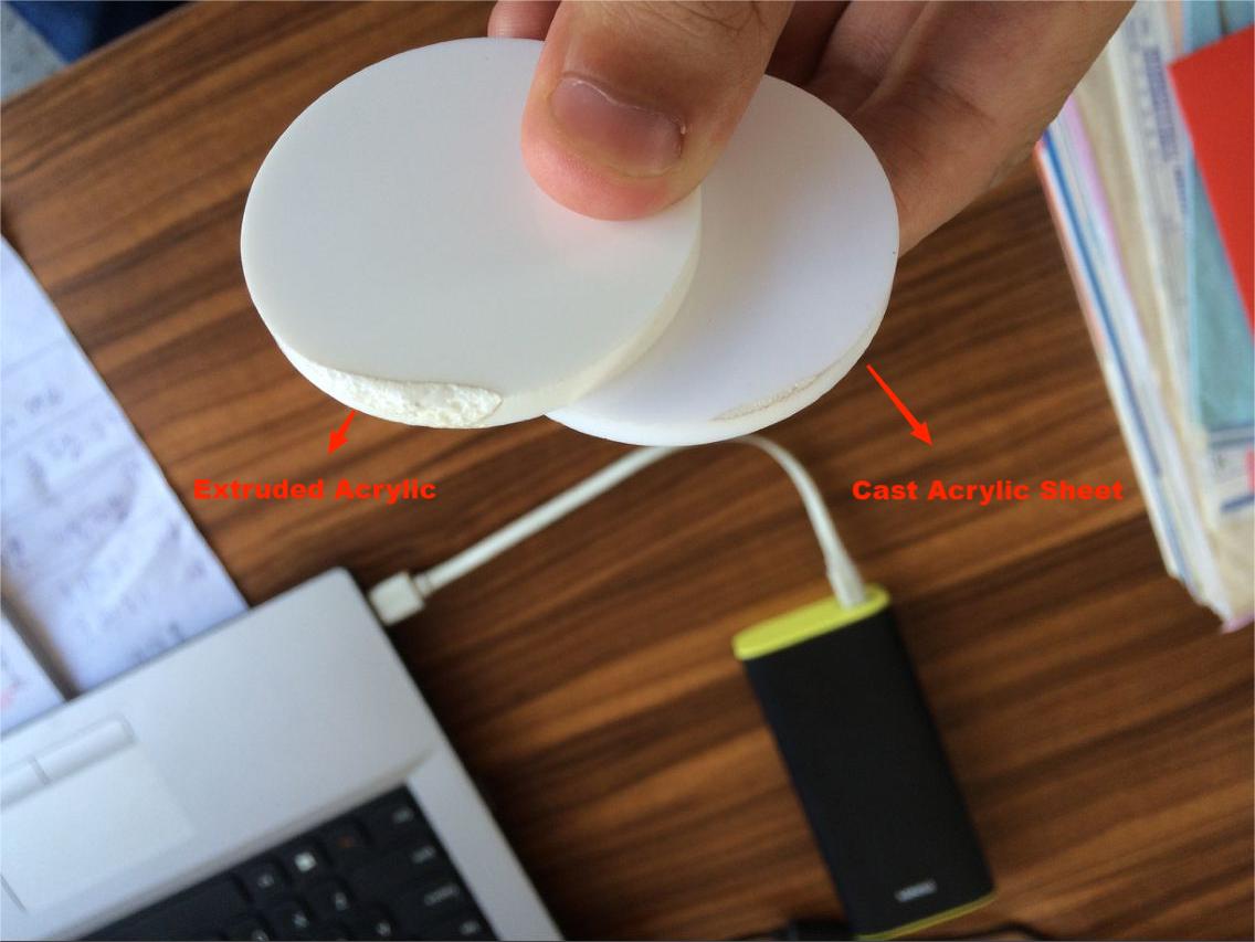 Comment faire la distinction entre les feuilles acryliques coulées et les feuilles acryliques extrudées ?