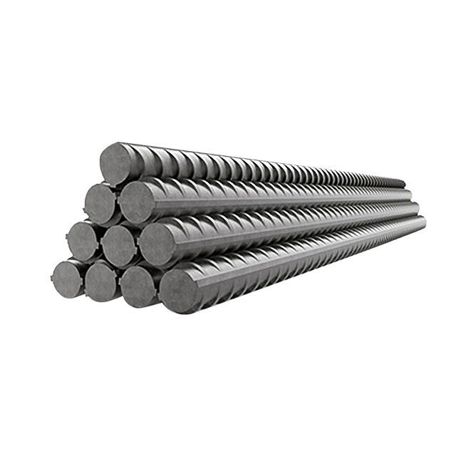 Large Stock ASTM A615 Gr 40 60 A53 HRB400 B500b Construction Concrete Reinforced Hot Rolled Ribbed Deformed Carbon Steel Iron Round Bar Rod Rebar for Building