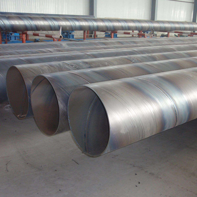 Black hollow welded carbon steel pipe ssaw tube