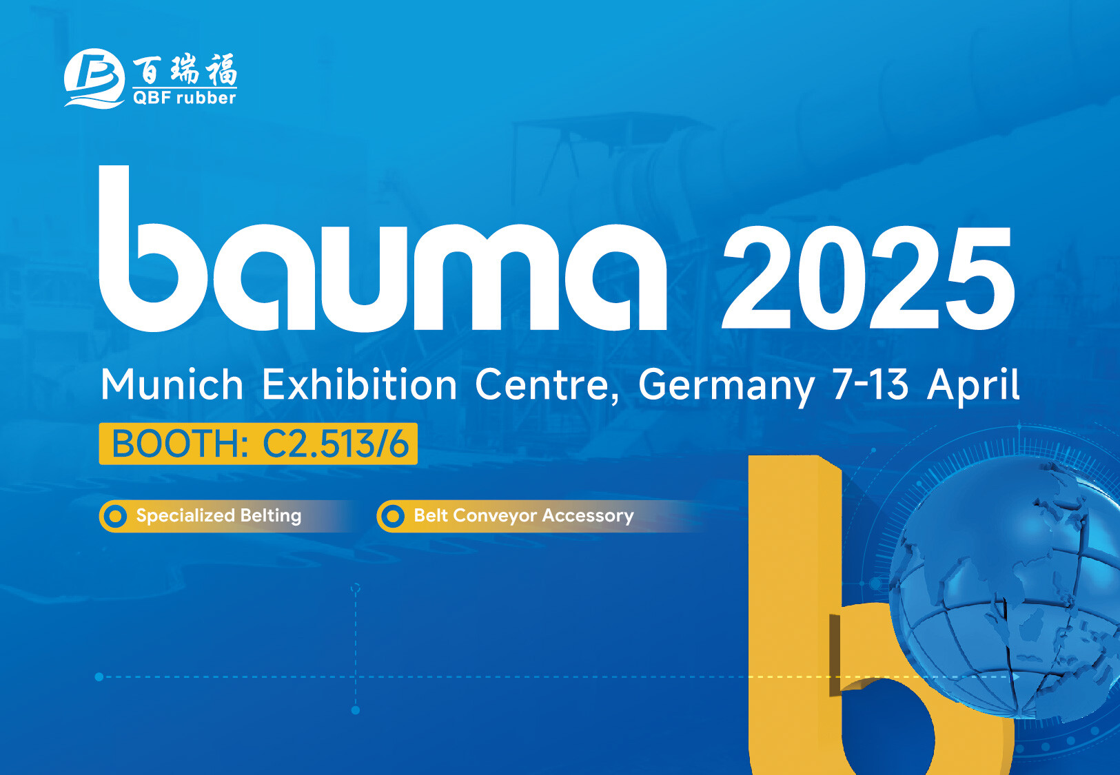 QBF rubber to Participate in Bauma 2025 with New Solutions for Vertical Lifting System