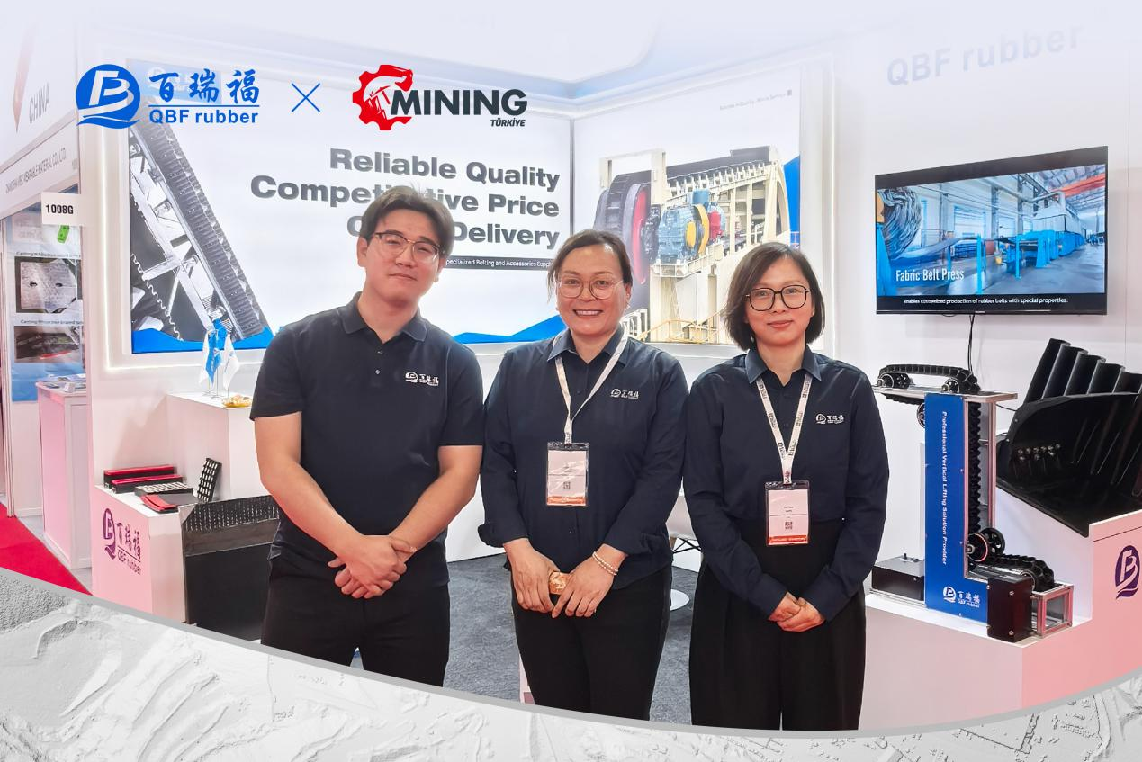 Mining Turkey 2026 Concludes Successfully – QBF rubber Vertical Conveying System to Shine at EXPONOR 2026 in Chile!