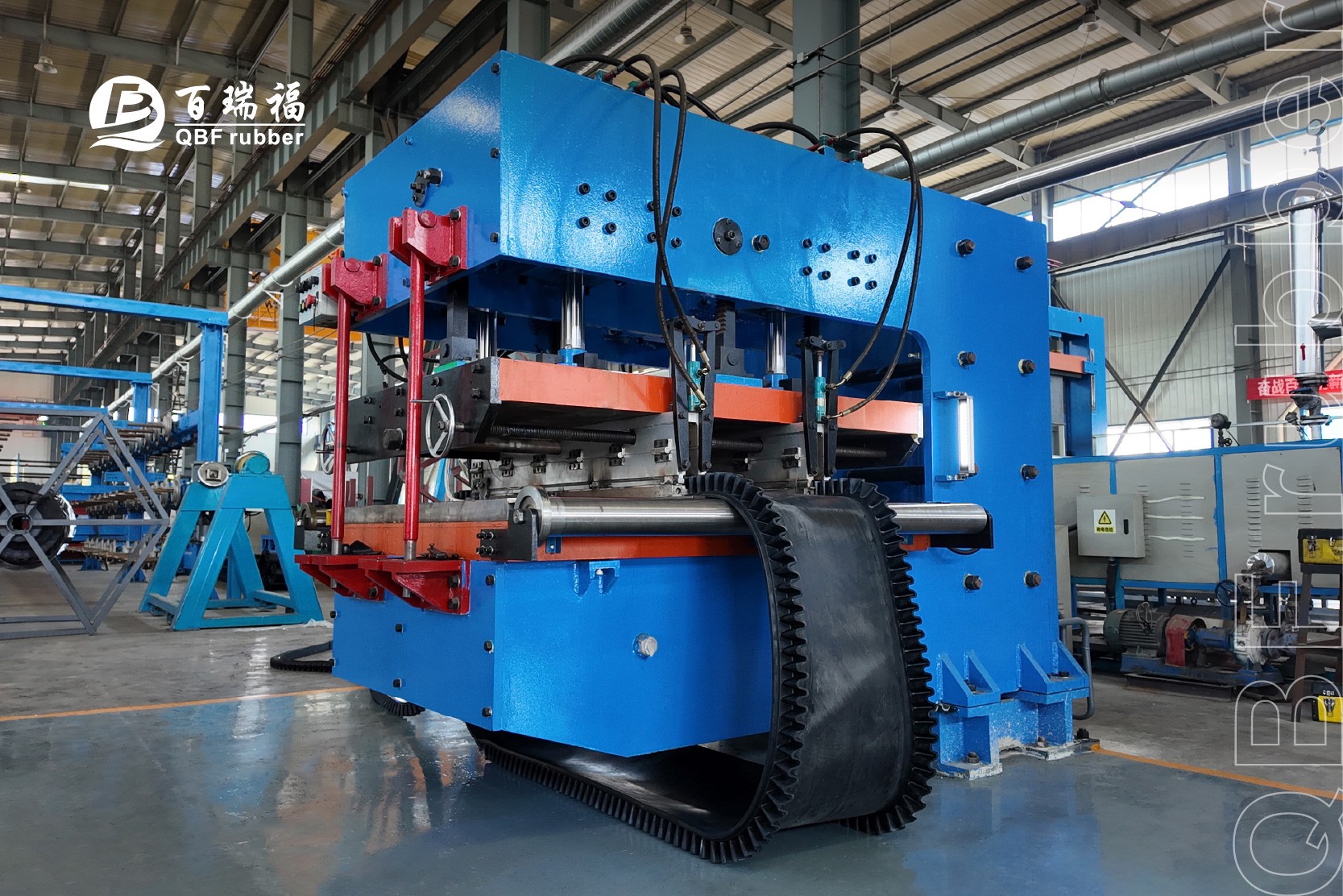 QBF Truly Endless Belting Production Line: Fast Delivery, Stable Quality QBF Truly Endless Belting Production Line: Fast Delivery, Stable Quality