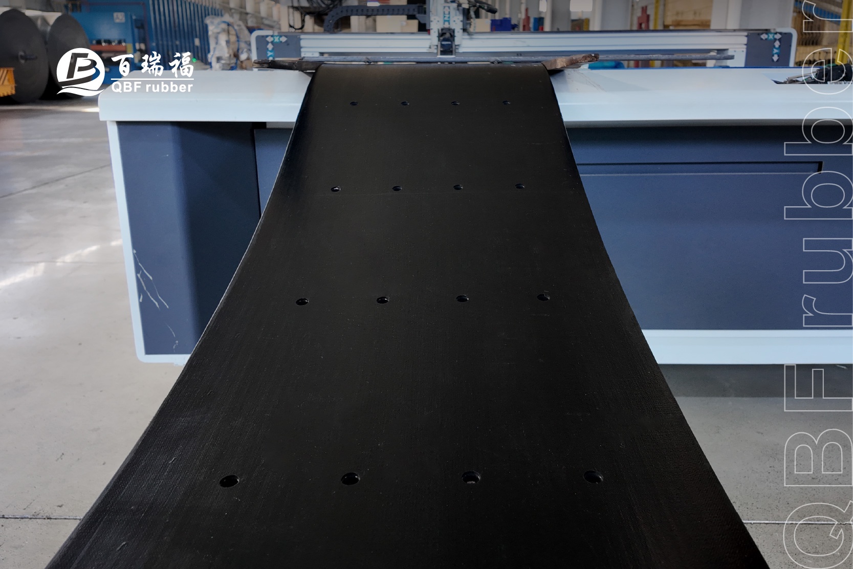Cement Plant Bucket Elevator Conveyor Belt – QBF rubber