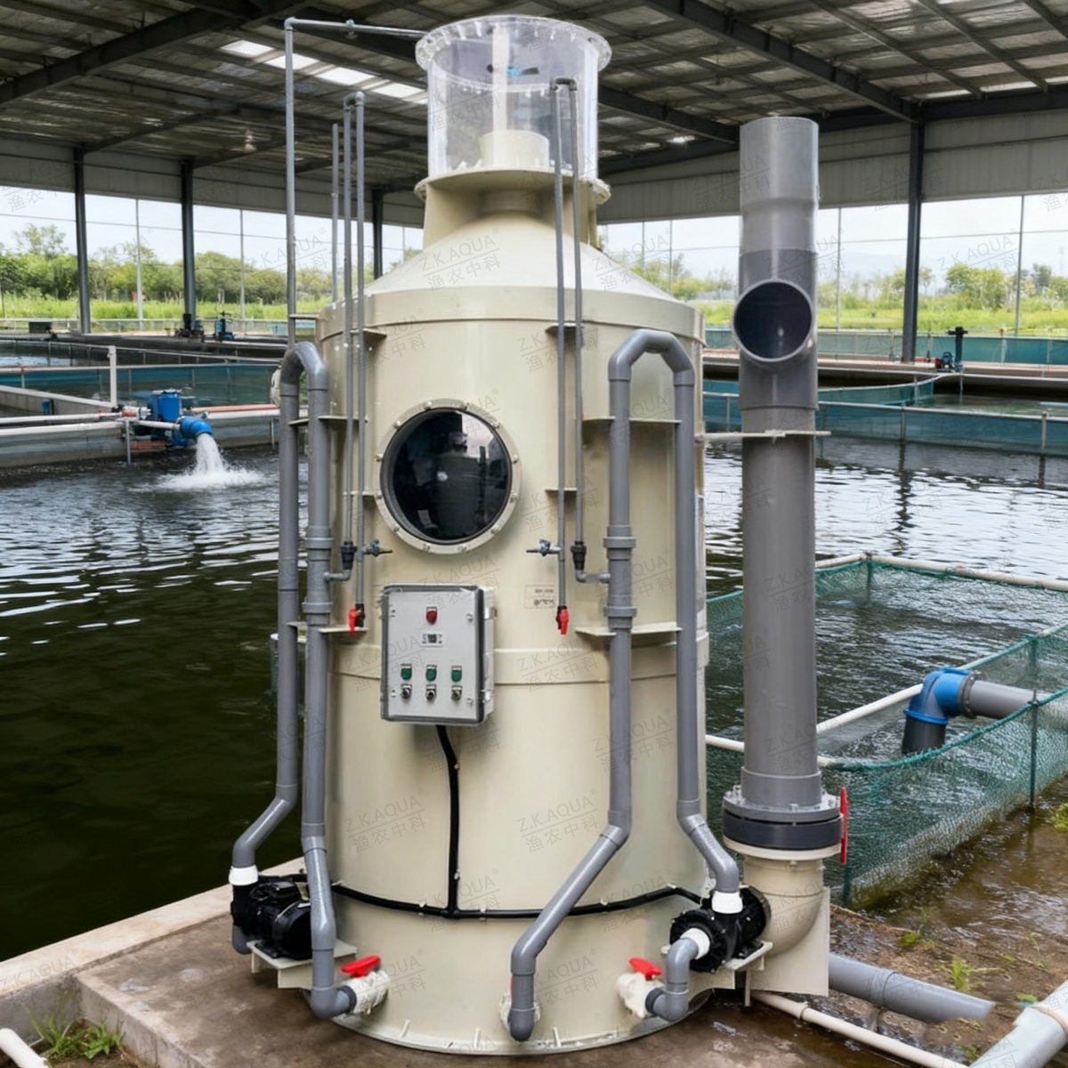 Commercial Protein Skimmer   Aquarium & RAS System Water Purification Equipment