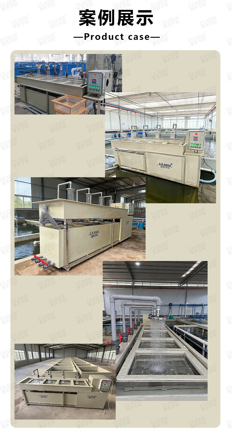 Horizontal Static Hatching System Low‑Turbulence Aquatic Eggs Incubation Equipment