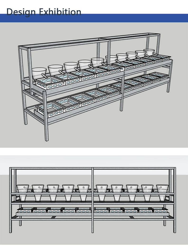 鱼苗孵化设备4英文_01 Tilapia Hatching Modular Array System | Industrial RAS Flow‑Through Tilapia Seed Incubation Unit