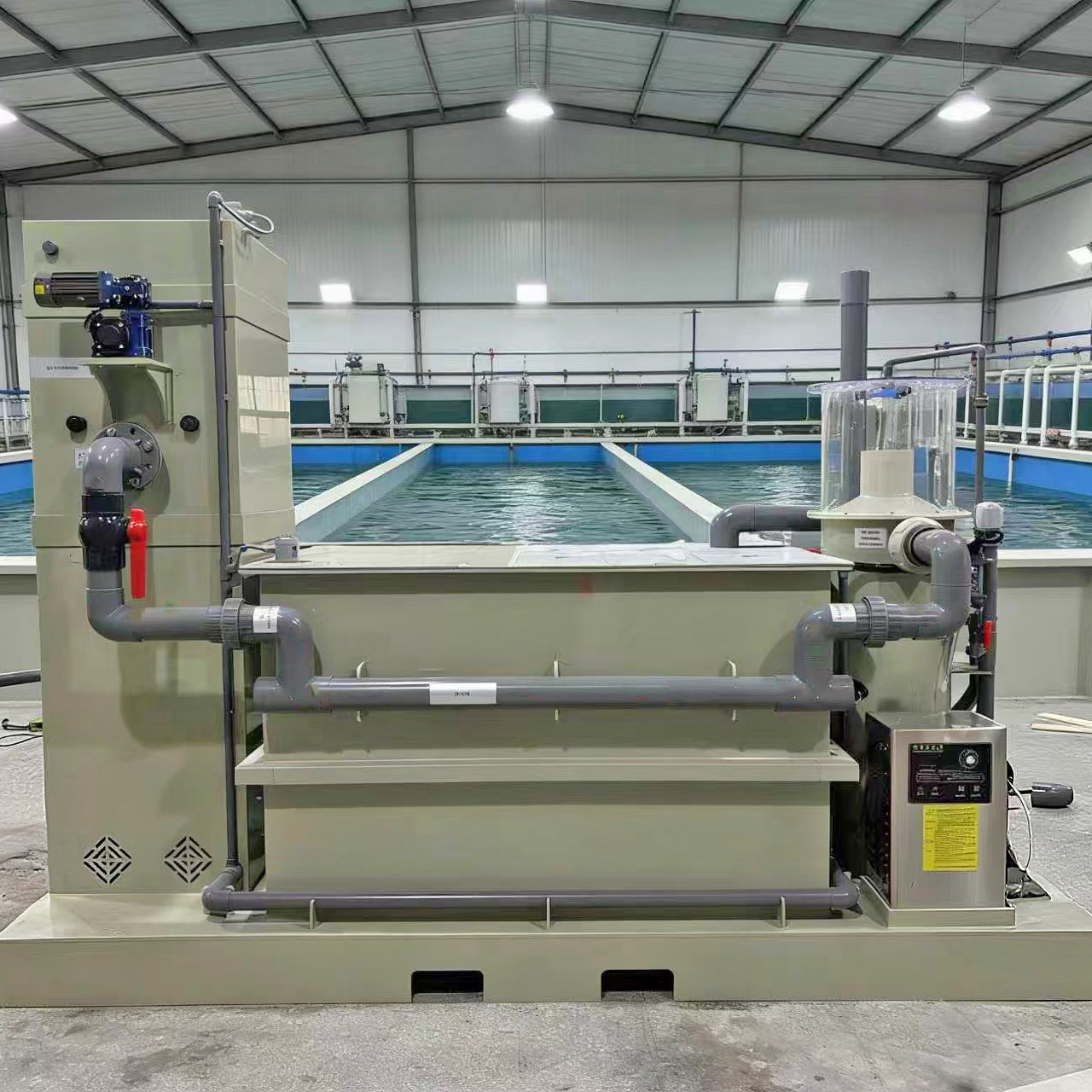 Hatching‑Branding Integrated Tank Complete Set | With Supporting RAS Recirculating Filtration System