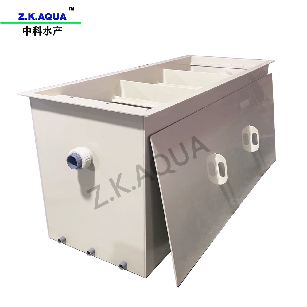 Koi pond aquaculture bio chamber and UV sterilizer