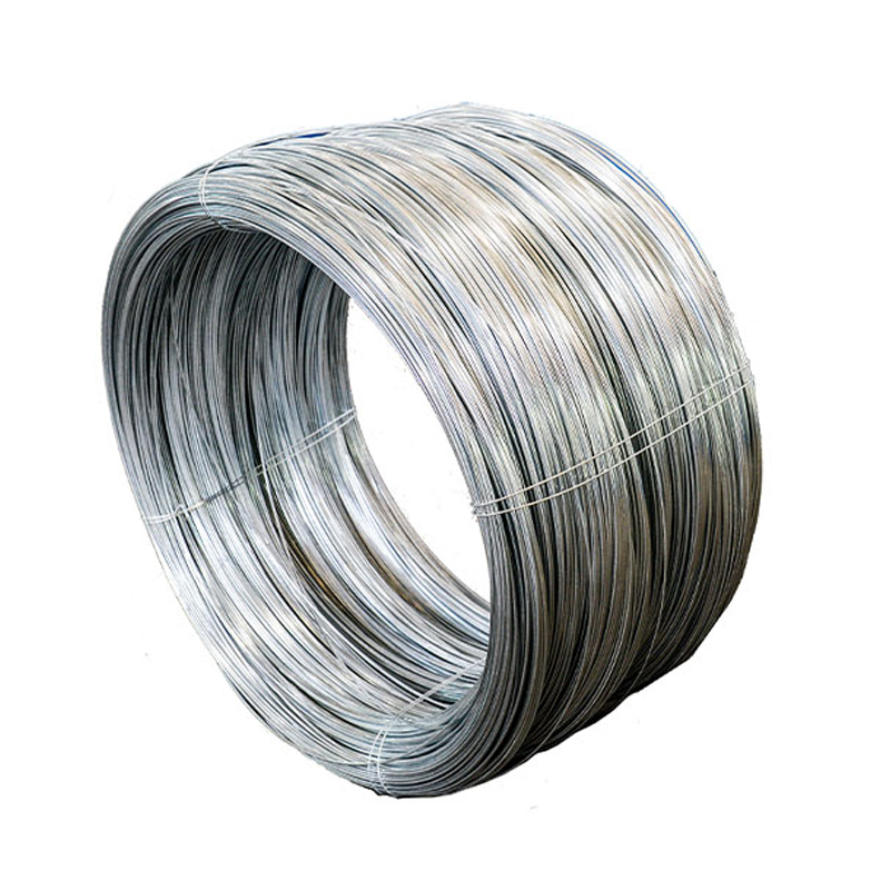 Alambre de acero de bajo carbono galvanizado en caliente, 2,0-4,0 mm