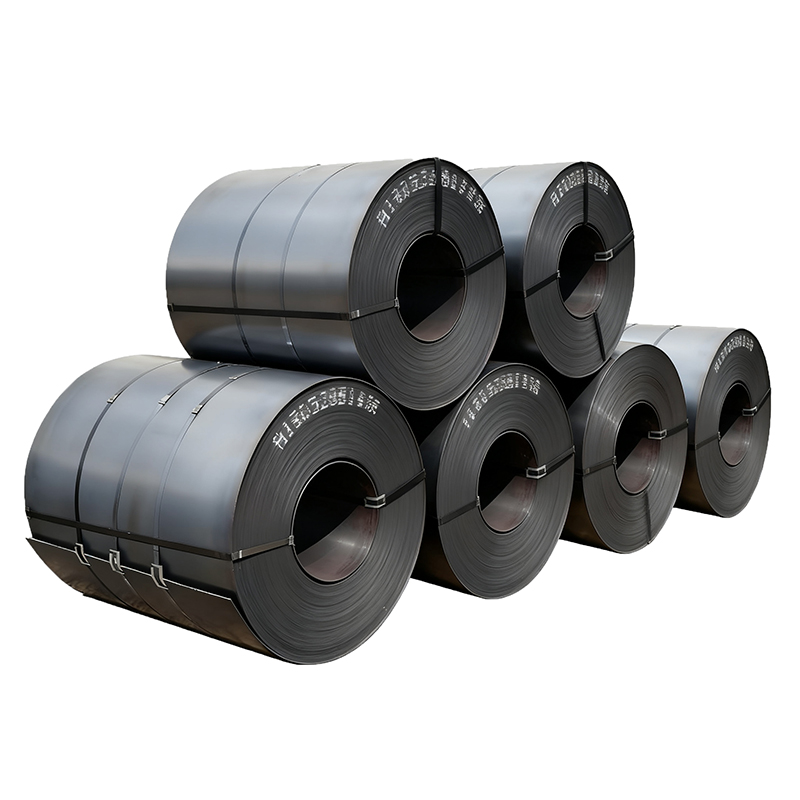 Bobinas de acero al carbono S235JR laminadas en caliente, bobinas de chapa de acero según la norma europea, bobinas planadas y cortadas a medida