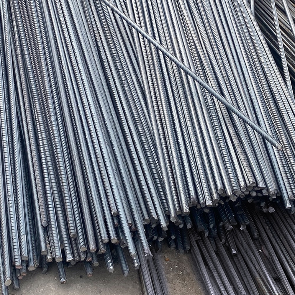 Barres filetées en acier au carbone, barres enroulées, barres droites, livraison pour chantiers