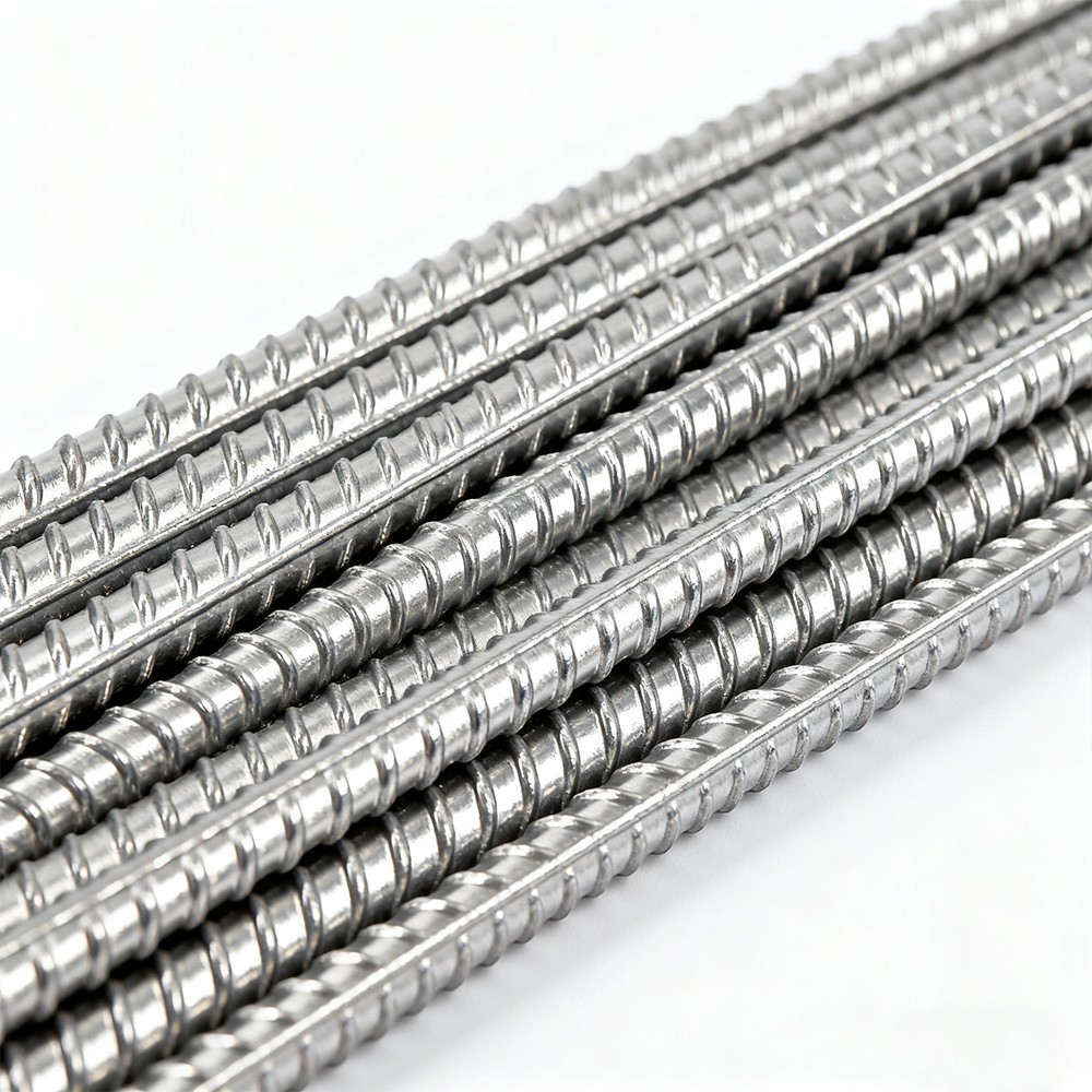 Barras de acero galvanizadas con doble recubrimiento; barras de acero compuestas de epoxi y galvanizado; barras de acero de vida útil extremadamente larga