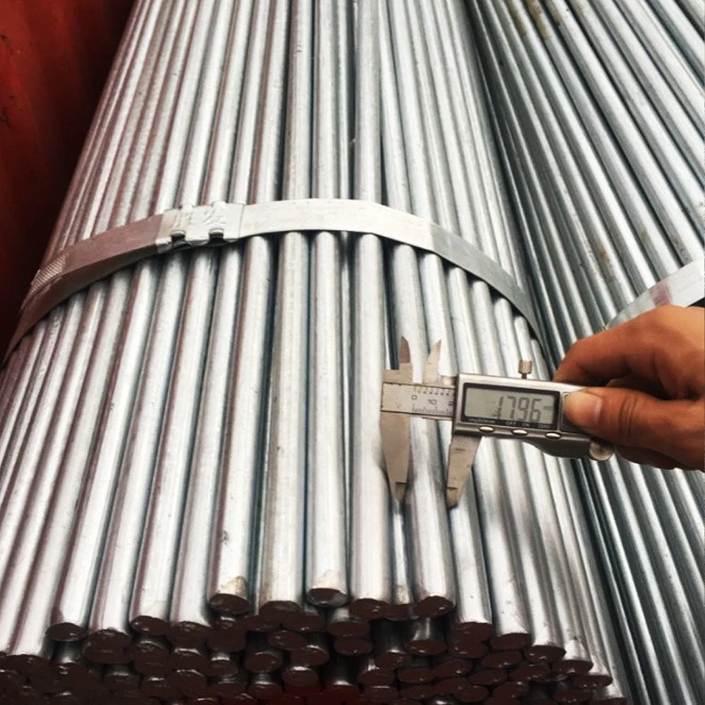 Galvanized Steel Round Bar / Rod, 6mm-100mm, Cut to Length