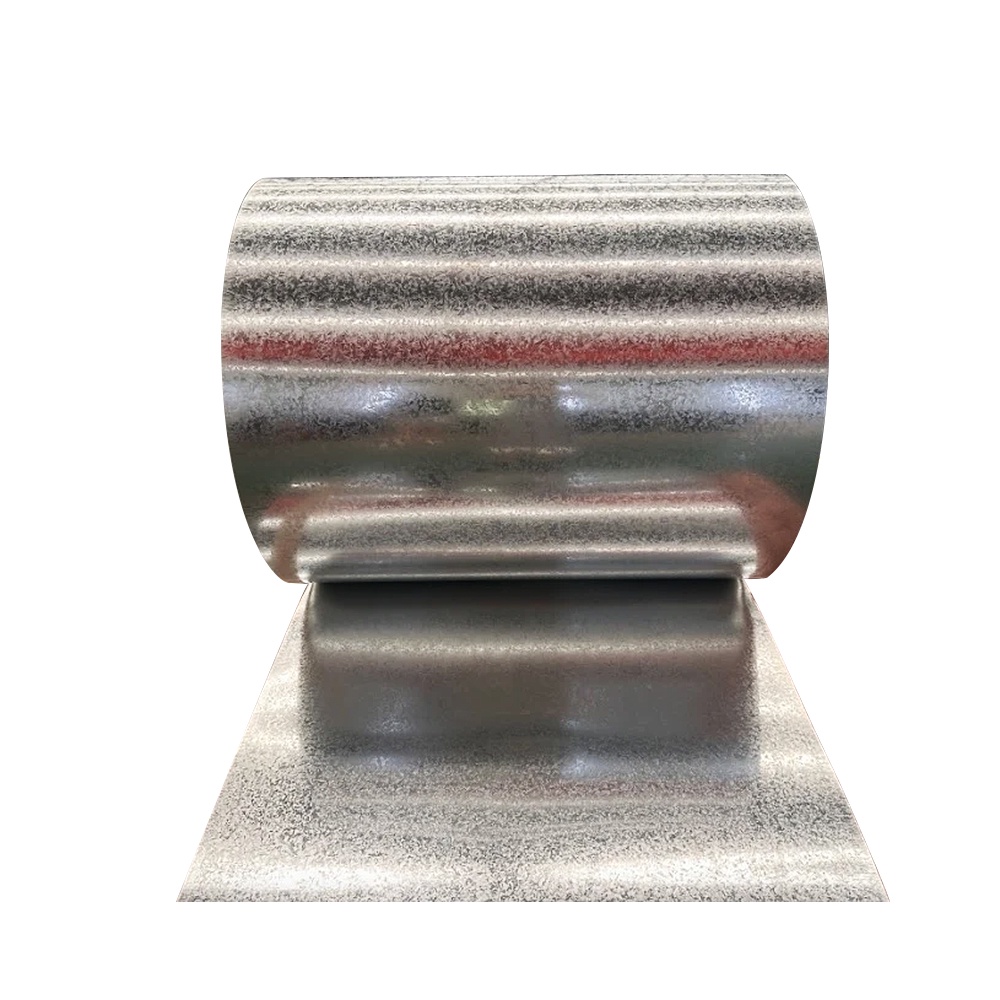 Regular Spangle GI Coil, Crystalline Zinc Pattern