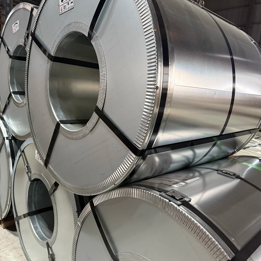 Regular Spangle GI Coil, Crystalline Zinc Pattern